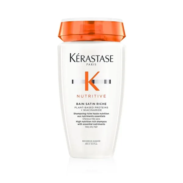 NUTRITIVE Șampon Bain Satin Riche, păr foarte uscat 250 ml